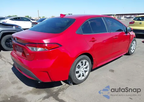 2020 Toyota Corolla Le z USA, uszkodzony, nr VIN 5YFEPRAE2LP068195